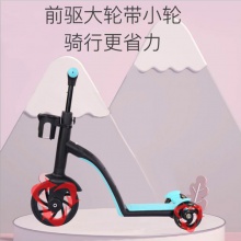 新款 儿童滑板车 三合一米高车 多功能三轮车 儿童平衡车