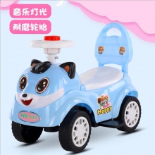 儿童滑行扭扭车奶粉店儿童摄影赠品音乐灯光四轮平衡车