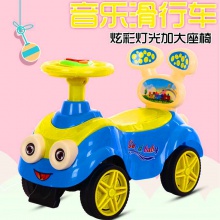 儿童四轮滑行卡通车 摩托车1-4岁宝宝小车车 儿童四轮滑行车