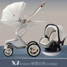 婴儿推车可坐可躺双向轻便折叠高景观新生儿童宝宝手推车混批发