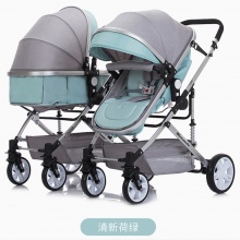婴儿推车可坐可躺轻便折叠高景观减震双向新生儿童宝宝手推车童车
