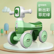 儿童滑行车平衡车1-3岁宝宝幼儿玩具车灯光音乐滑助步车4轮溜溜车