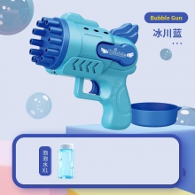 29孔泡泡枪手持电动发光玩具全自动加特林泡泡机儿童玩具地摊