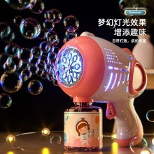 网红泡泡机全自动爆款电动加特林泡泡枪相机公园儿童玩具地摊