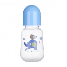 宝宝150ml小奶瓶新生儿耐摔防呛喝水硅胶奶瓶新生儿宽口径饮水杯