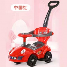 儿童四轮滑行车手推车小孩可坐滑行溜溜车音乐扭扭车