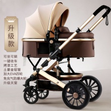 高景观婴儿手推车可坐可躺折叠四季通用宝宝推车四轮避震儿童bb车