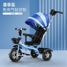 儿童三轮车手推脚踏车1-3-2-6岁大号宝宝自行车童车小孩玩具