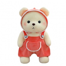 新款毛绒玩具玩偶穿衣婴儿服莉娜熊可爱变装泰迪熊公仔女生日礼物