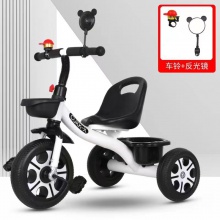 儿童三轮车1-3-2-6岁大号宝宝遛娃婴儿脚踏自行车手推车推把三轮车