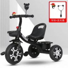 儿童三轮车1-3-2-6岁大号宝宝遛娃婴儿脚踏自行车手推车推把三轮车