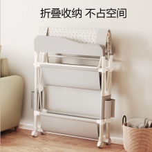 尿布台婴儿护理台便携式多种功能可折叠可洗浴宝宝床上换尿布抚触台