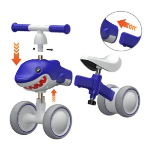 恐龙滑行车儿童平衡车1一3岁宝宝滑行车四轮无脚踏滑步车滑滑车溜溜车