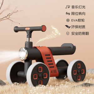 新品儿童婴儿学步车平衡车宝宝滑行溜溜车婴幼儿宝宝学步车无脚踏