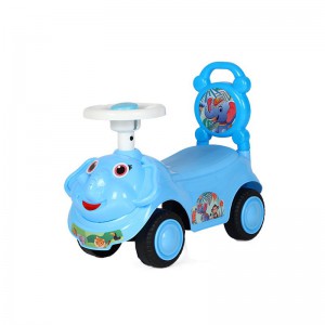 New children&#039;s scooter, 1-3 year old baby walker, four-wheel scooter, toy yo-yo