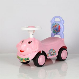 New children&#039;s scooter, 1-3 year old baby walker, four-wheel scooter, toy yo-yo