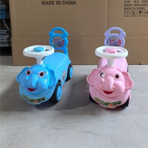 New children&#039;s scooter, 1-3 year old baby walker, four-wheel scooter, toy yo-yo