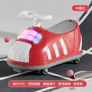 儿童滑行车1-6岁仿真溜溜车音乐灯光防侧翻男女宝宝花生车扭扭车