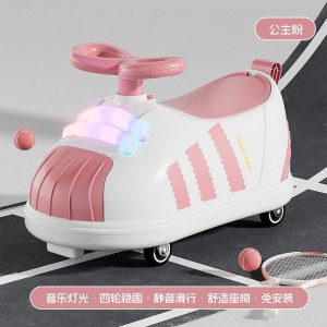 儿童滑行车1-6岁仿真溜溜车音乐灯光防侧翻男女宝宝花生车扭扭车