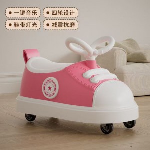 新款鞋子溜溜车1-4岁宝宝周岁礼物带音乐儿童滑行玩具车溜溜车