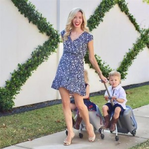 Suitcase, baby mom, children, can ride on a lazy person, an artifact, baby trolley, multi-function suitcase