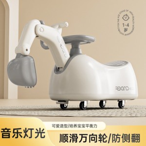 Kids Peanut Scooter Scooter for Boys and Girls, 1 to 3 Years Old, Anti-Side-Refurbished, New Style, Niu Niu Car, Kids Music