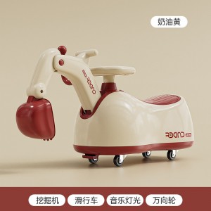 Kids Peanut Scooter Scooter for Boys and Girls, 1 to 3 Years Old, Anti-Side-Refurbished, New Style, Niu Niu Car, Kids Music