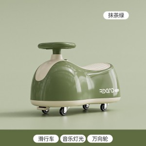 Kids Peanut Scooter Scooter for Boys and Girls, 1 to 3 Years Old, Anti-Side-Refurbished, New Style, Niu Niu Car, Kids Music