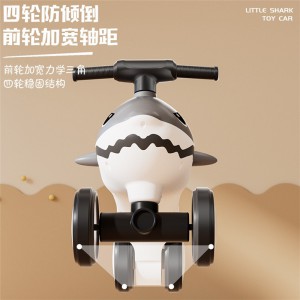 儿童平衡车1-3岁宝宝学步四轮无脚踏滑步车滑滑车扭扭车