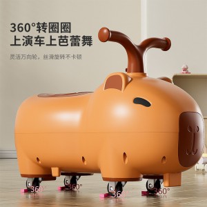 儿童平衡车滑行车1-3岁宝宝滑行学步车溜溜车无脚踏四轮滑行车