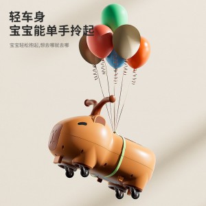 儿童平衡车滑行车1-3岁宝宝滑行学步车溜溜车无脚踏四轮滑行车