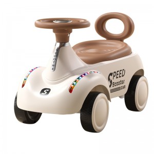 1-3岁拖地玩具车滑行车溜溜车玩具车可坐人带灯光音乐四轮滑步车