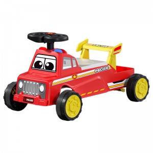 1-3岁儿童滑行车赛车溜溜车玩具车四轮玩具车可坐人带灯光音乐