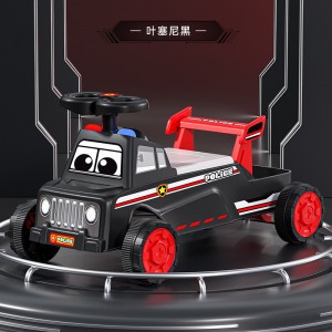 1-3岁儿童滑行车赛车溜溜车玩具车四轮玩具车可坐人带灯光音乐