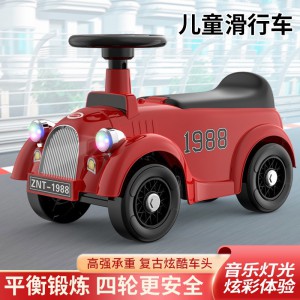 1一3岁儿童汽车滑行车无脚踏婴幼儿溜溜车宝宝滑步车男女孩平衡车