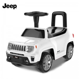 Jeep anti-fall music, no pedals, domestic outdoor three-in-one, red baby car, walker with music