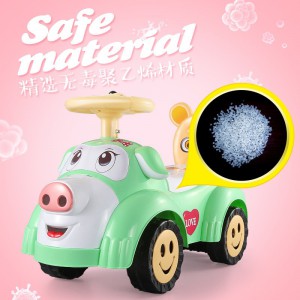 儿童扭扭车带音乐滑行溜溜车宝宝四轮学步助车1-3岁童车玩具
