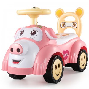 儿童扭扭车带音乐滑行溜溜车宝宝四轮学步助车1-3岁童车玩具