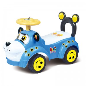 儿童扭扭车带音乐滑行溜溜车宝宝四轮学步助车1-3岁童车玩具