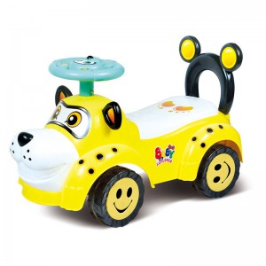 儿童扭扭车带音乐滑行溜溜车宝宝四轮学步助车1-3岁童车玩具