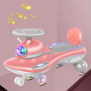 大尺寸12v两座椅摆动功能儿童乘坐汽车儿童扭扭汽车卡通滑行车