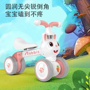 儿童平衡车小兔子滑行车玩具车卡通儿童平衡车小兔子滑行车玩具车