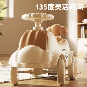 儿童平衡车1到3岁婴幼儿环保材质宝宝学步车无脚踏轻音轮加大座椅