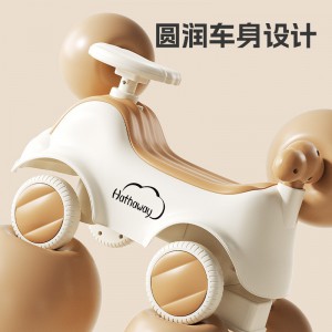 儿童平衡车1到3岁婴幼儿环保材质宝宝学步车无脚踏轻音轮加大座椅