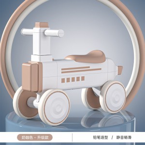 Children&#039;s scooter walker, male and female babies aged 1-3 can ride a slippery children&#039;s toy scooter, scooter