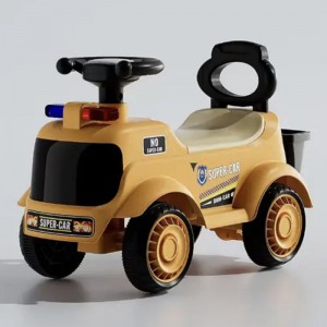 Ride a car, children&#039;s sliding stroller, music and light engineering, scooter, children&#039;s scooter