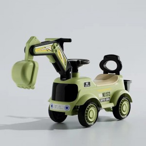 Ride a car, children&#039;s sliding stroller, music and light engineering, scooter, children&#039;s scooter