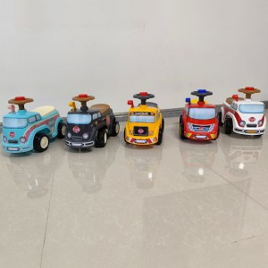 儿童扭扭车小孩消防车助步滑行车1-3岁四轮平衡车宝宝溜溜玩具车