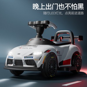 Children&#039;s electric car, four-wheel stroller, rechargeable torsion scooter, children, men, can seat, baby girls, toy cars