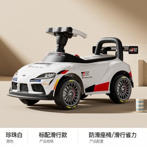 Children&#039;s electric car, four-wheel stroller, rechargeable torsion scooter, children, men, can seat, baby girls, toy cars